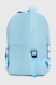 Рюкзак+сумка+косметичка+пенал для дівчинки 119150 Клітинка Блакитний (2000990514608A) Фото 5 з 22