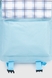 Рюкзак+сумка+косметичка+пенал для дівчинки 119150 Клітинка Блакитний (2000990514608A) Фото 6 з 22