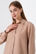 Рубашка однотонная женская LAWA K-WTC02390 XS Мокко (2000990675873S)(LW) Фото 3 из 10