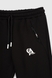 Спортивні штани однотонні для хлопчика Atescan 2204 176 см Чорний (2000990130600W) Фото 10 з 13