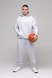 Спортивні штани Breezy 22403005-OV XL Сірий меланж (2000989260257W) Фото 1 з 7