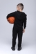 Спортивный костюм (кофта, штаны) Pitiki 70609 134 Черный (2000989215554W) Фото 3 из 12
