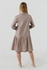 Платье однотонное для девочки LocoLoco 9101 158 см Бежевый (2000990348142D) Фото 9 из 16