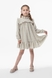 Платье с узором для девочки Tais №6 140 см Фиолетовый (2000989685265D) Фото 1 из 13