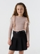 Блуза однотонная для девочки Perix 5005 152 см Бежевый (2000990479709D) Фото 1 из 10