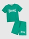 Костюм футболка+шорти для дівчинки Atabey 10527 134 см Зелений (2000990478337S) Фото 7 з 15
