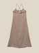 Платье однотонное женское LAWA WTC02367 XL Бежевый (2000990548702S)(LW) Фото 12 из 13