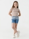 Шорти джинсові для дівчинки MOYABERLA 0098 140 см Блакитний (2000990540409S) Фото 1 з 11