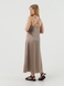 Сукня однотонна жіноча LAWA WTC02367 XS Бежевий (2000990548665S)(LW) Фото 5 з 13