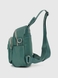 Сумка-рюкзак жіноча 00520 Зелений (2000990549112A) Фото 3 з 9