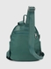 Сумка-рюкзак жіноча 00520 Зелений (2000990549112A) Фото 4 з 9