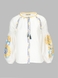 Вишиванка сорочка з принтом жіноча Es-Q 5544 L Білий (2000990591142A) Фото 1 з 7