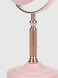 Дзеркало жіноче на ніжці 7123-5 Рожевий (2000990567345A) Фото 2 з 4