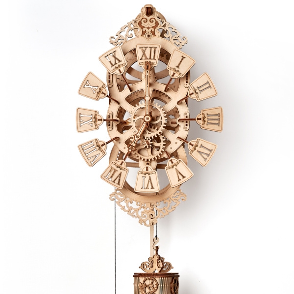 Фото Механічно сувенірно-колекційна модель "Маятниковий годинник" Pendulum clock 0548 (4820195190548)