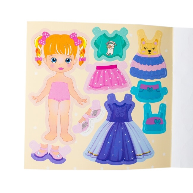 Фото Книжка Дизайн-проект "Одень куклу" (мальчик) 10100620У Разноцветный (4823076158965)