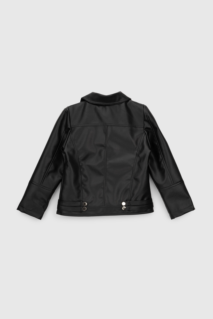 Фото Куртка из экокожи для девочки XZKAMI 8812 146 см Черный (2000990538086D)