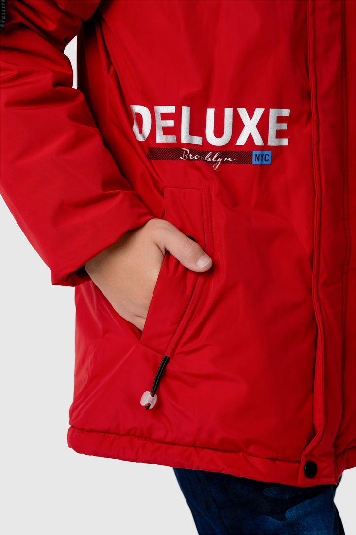 Фото Куртка еврозима для мальчика Неслухнянки 8868 128 см Красный (2000990082404W)