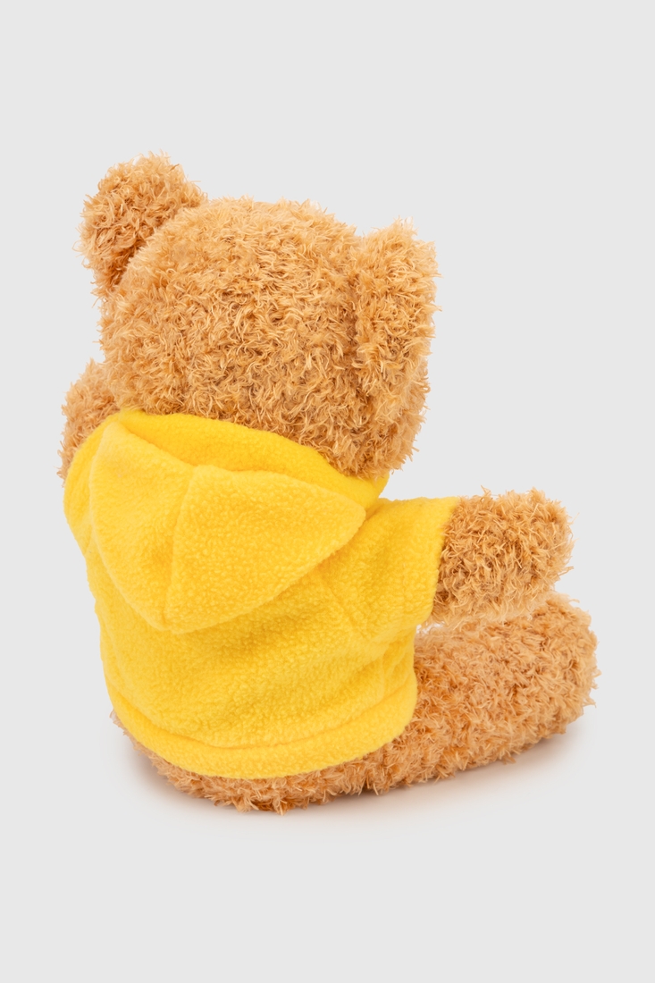 Фото Мягкая игрушка Медвежонок QINLUGONGYIWANJUCHANG QLI6201 Желтый (2000990378101)