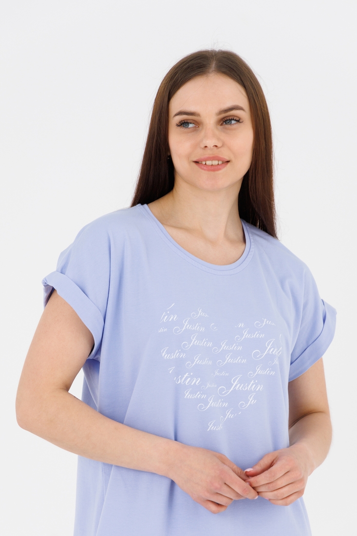 Фото Нічна сорочка жіноча Nicoletta 84323 5XL Фіолетовий (2000990585691A)
