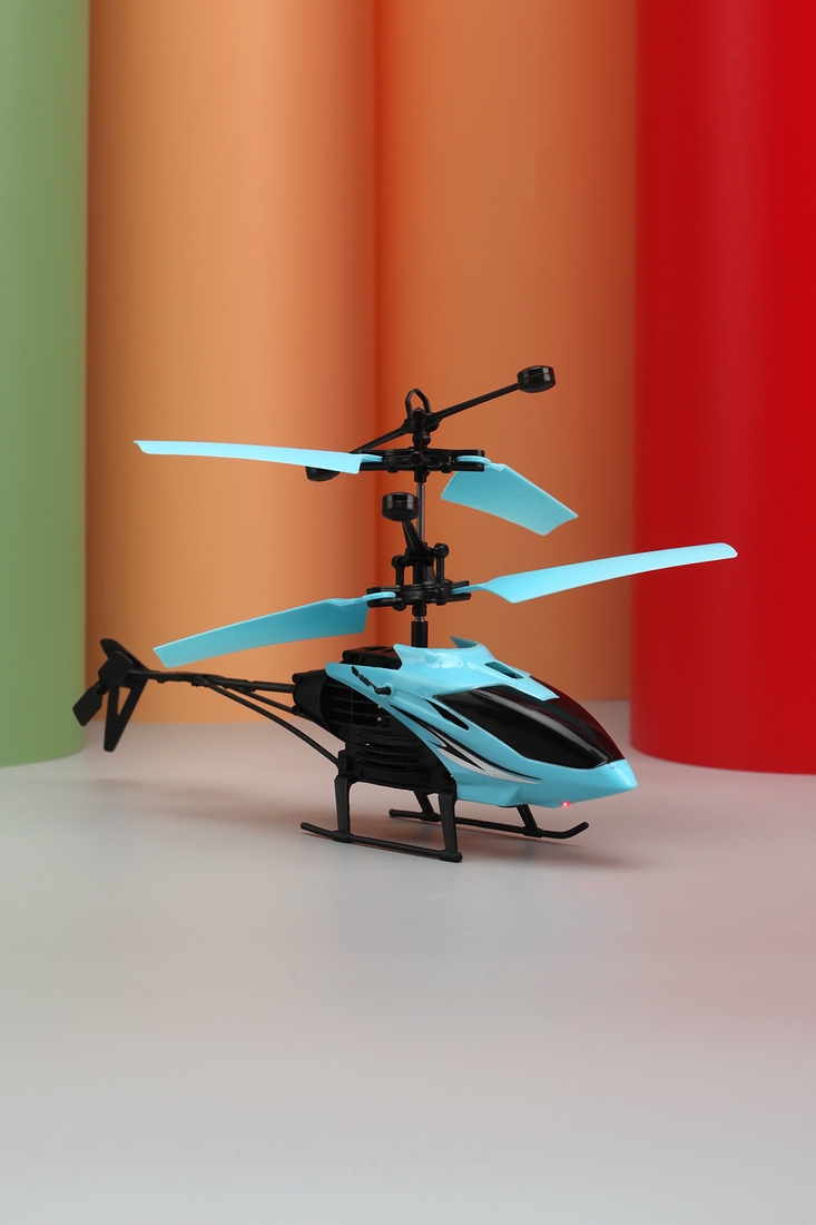 Фото Вертолет на р/у, дистанционное управление, с USB LH-1802R Голубой (2000989375364)
