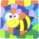 Мозаїка дитяча "Бджілка" Аплі Краплі МД-01 (2222422937018) Фото 1 з 2