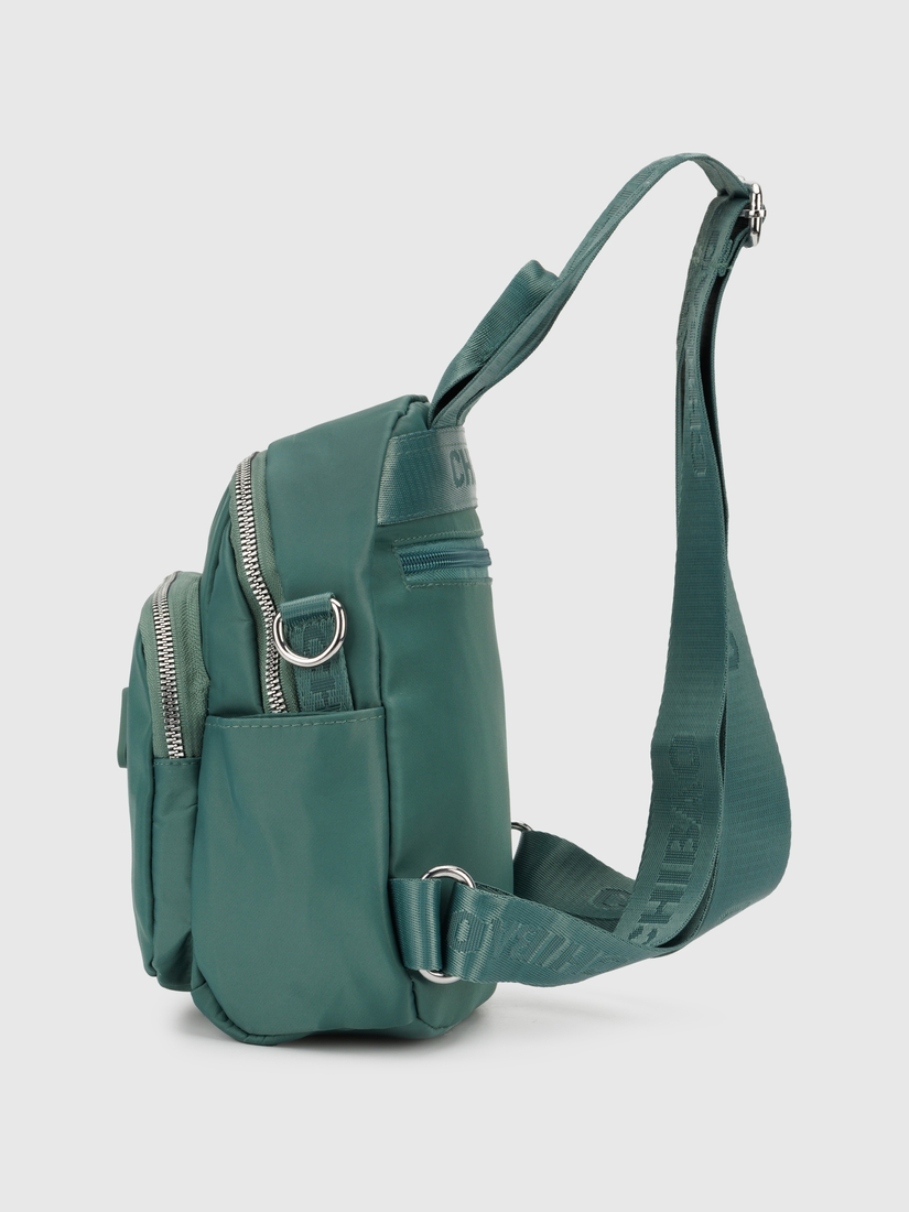 Фото Сумка-рюкзак жіноча 00520 Зелений (2000990549112A)