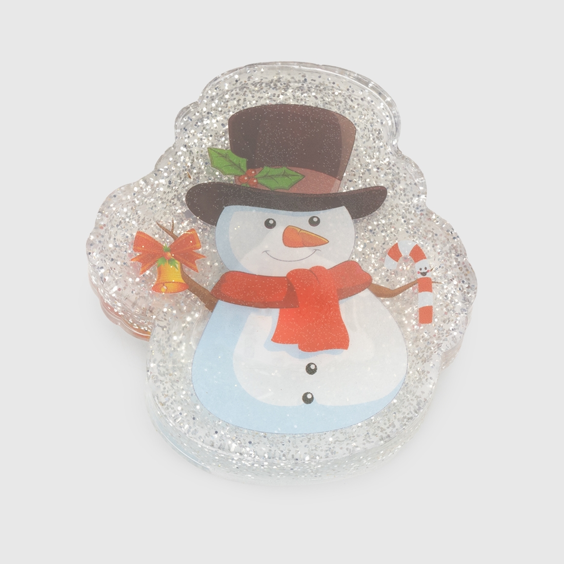 Фото Фонарик светодиодный рождественский "Снеговик в шляпе" XD52672 Разноцветный (2000990241399)(NY)