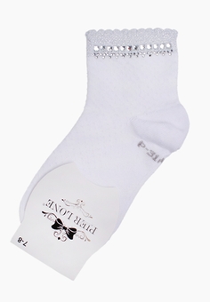 Шкарпетки для дівчинок,9-10 років Pier Lone P-310 Білий (2000904217939)