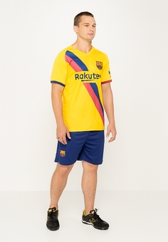 Футбольна форма футболка+шорти BARCELONA S Жовтий (2000904330591)