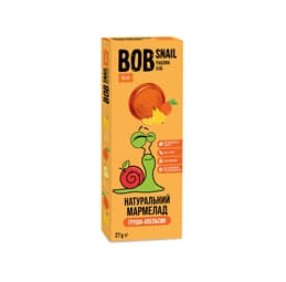 Bob Snail мармелад (груша-апельсин) 27г 4193 П (4820219344193)