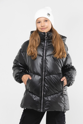 Фото Куртка для дівчинки MyChance Верона 164 см Чорний (2000989848417W)