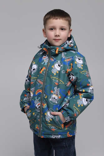 Фото Куртка для мальчика Snowgenius D442-07 98 см Зеленый (2000989393368D)
