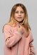 Кофта однотонная для девочки Lizi A004 116 см Розовый (2000990001955W) Фото 2 из 10