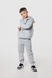 Костюм для хлопчика (худі+штани) Ecrin 2502 140 см Сірий (2000990239907D) Фото 5 з 29