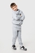 Костюм для хлопчика (худі+штани) Ecrin 2502 140 см Сірий (2000990239907D) Фото 3 з 29