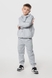 Костюм для хлопчика (худі+штани) Ecrin 2502 140 см Сірий (2000990239907D) Фото 6 з 29
