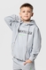 Костюм для хлопчика (худі+штани) Ecrin 2502 140 см Сірий (2000990239907D) Фото 11 з 29
