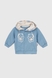 Костюм (боді+кофта+штани) для хлопчика Mini Papi 0420 56 см Блакитний (2000990483508D) Фото 3 з 17