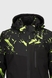 Куртка мужская 8026 56 Черно-зеленый (2000990364555D) Фото 14 из 20