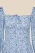 Платье с узором женское LAWA WTC02380 XS Голубо-белый (2000990671004S) Фото 9 из 13