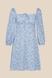 Сукня з візерунком жіноча LAWA WTC02380 XS Блакитно-білий (2000990671004S) Фото 8 з 13
