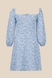 Платье с узором женское LAWA WTC02380 XS Голубо-белый (2000990671004S) Фото 12 из 13