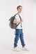 Рюкзак підлітковий для хлопчика YES 557301 Сірий (2000990447487А) Фото 4 з 13