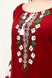 Сорочка з вишивкою Galychanka ВЖ450 S Бордовий (2000904709991A) Фото 4 з 6