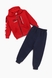 Спортивний костюм (кофта, штани) Pitiki 628 110 см Червоний (2000989295747W) Фото 1 з 9
