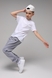 Спортивні штани для хлопчика однотонні X-SHOW 11195 176 см Сірий (2000989445494D) Фото 5 з 10