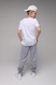 Спортивні штани для хлопчика однотонні X-SHOW 11195 176 см Сірий (2000989445494D) Фото 6 з 10