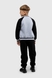 Спортивний костюм для хлопчика (кофта, штани) Lizi 8016 140 см Сірий (2000989981510W) Фото 2 з 19