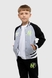Спортивний костюм для хлопчика (кофта, штани) Lizi 8016 140 см Сірий (2000989981510W) Фото 3 з 19