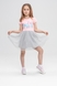 Сукня для дівчинки Breeze 16876 з принтом 128 см Рожевий (2000989679110S) Фото 1 з 10